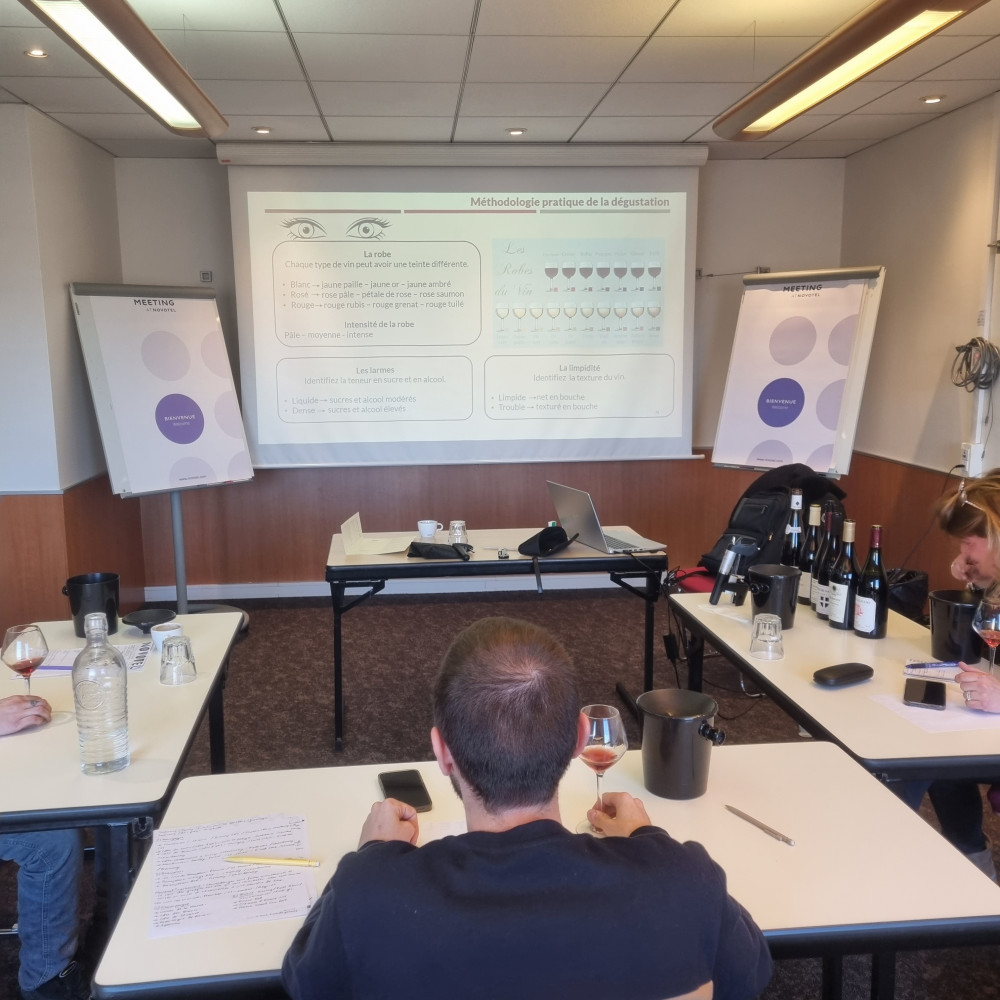 Session de formation en entreprise